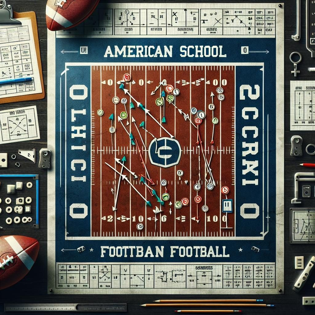 Football Field Strategy Board