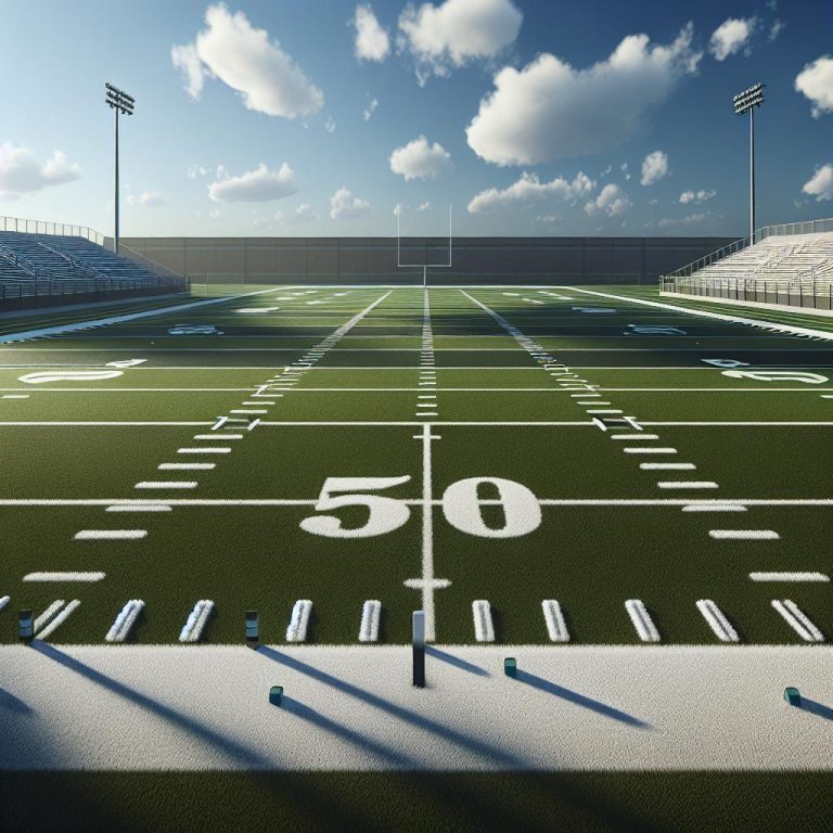 Empty Football Field