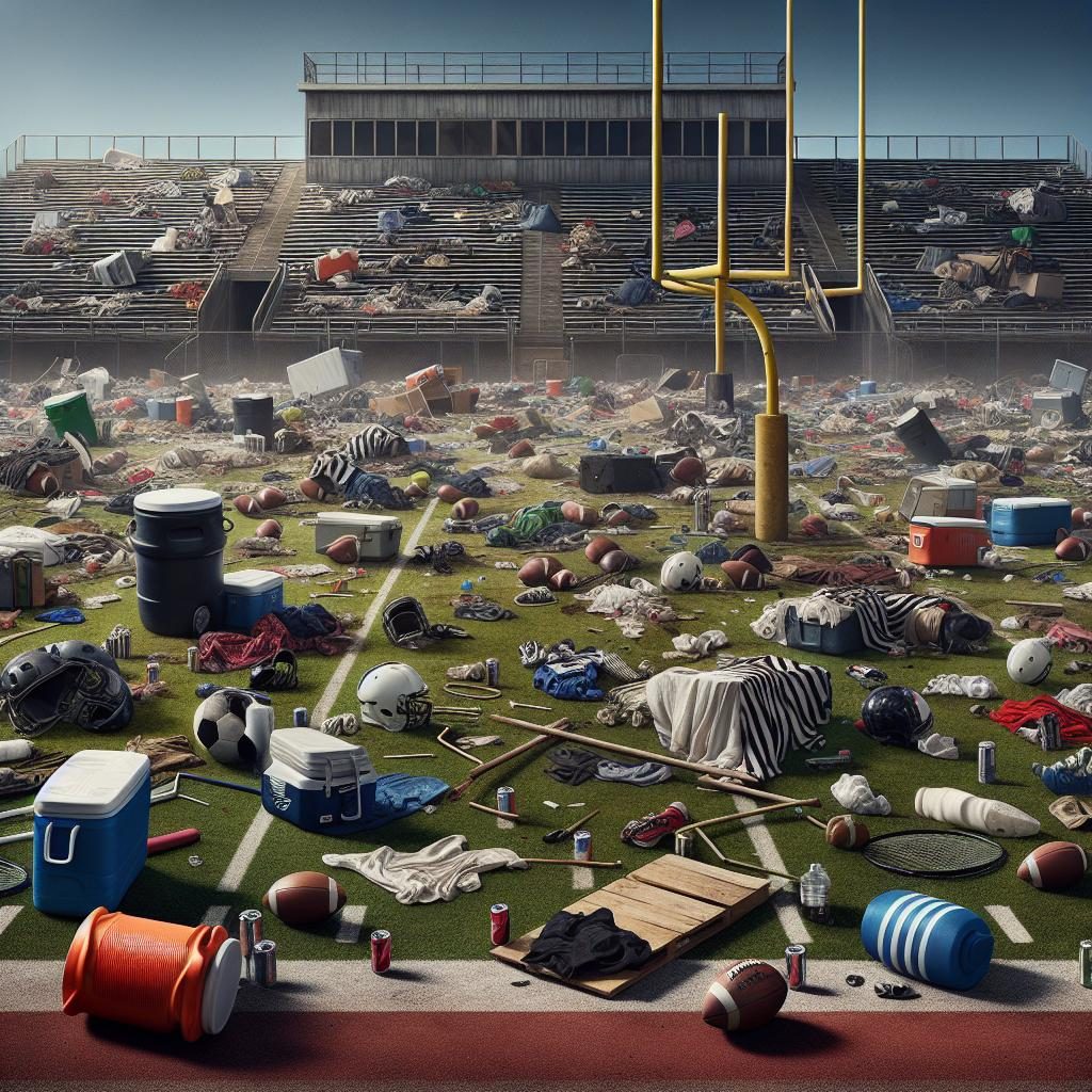 "Football Field Chaos"