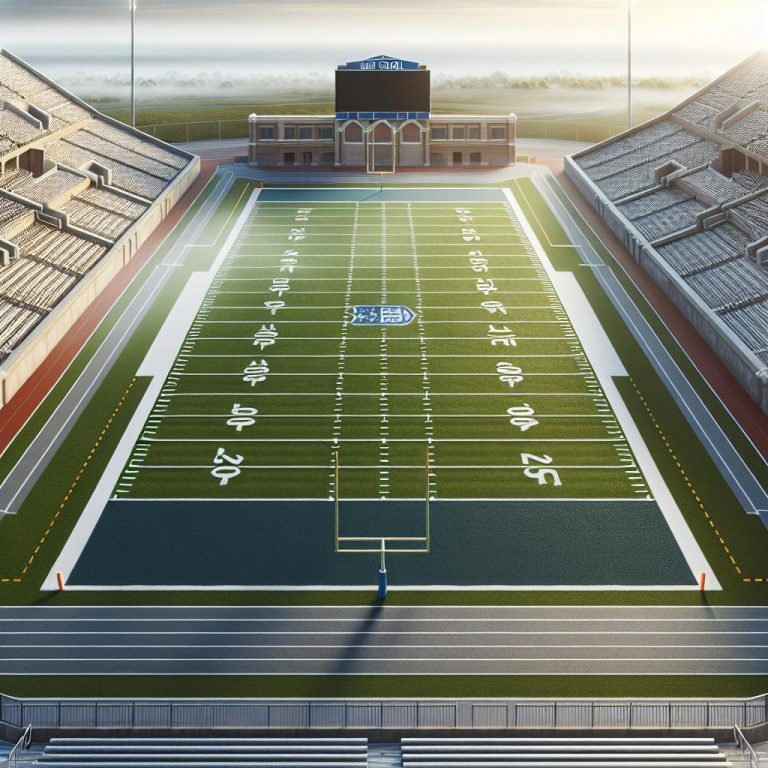 Empty Football Field