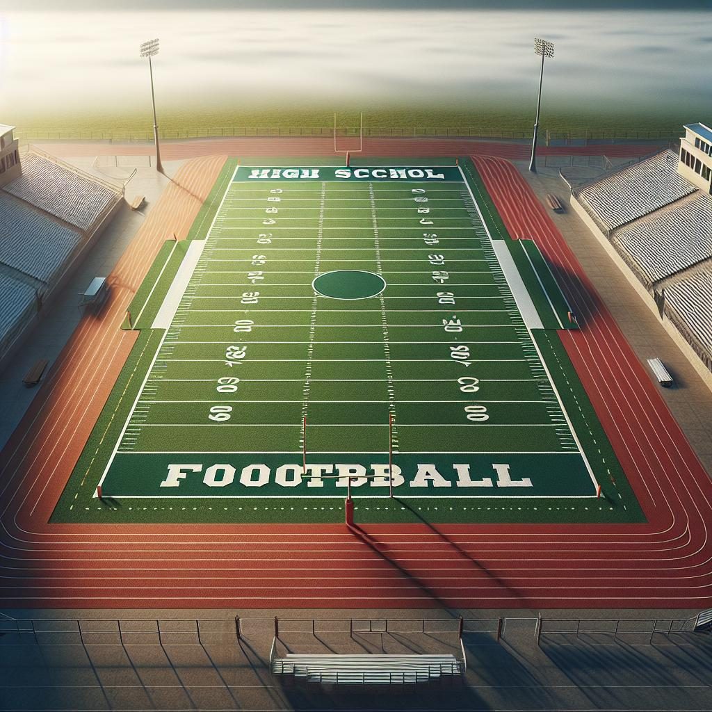 High School Football Field