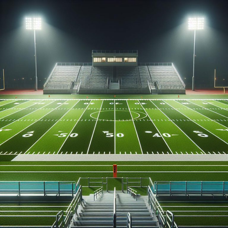 Empty Football Field