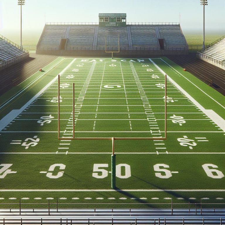 Empty Football Field