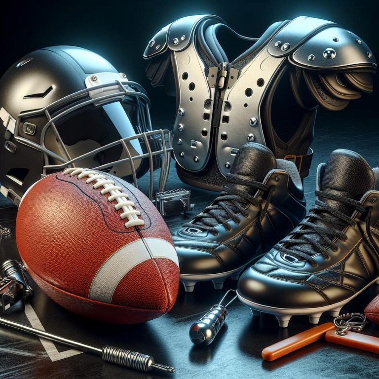 Football Equipment Focus