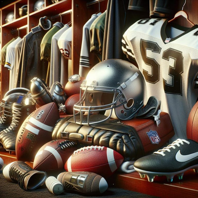 Football gear preparation