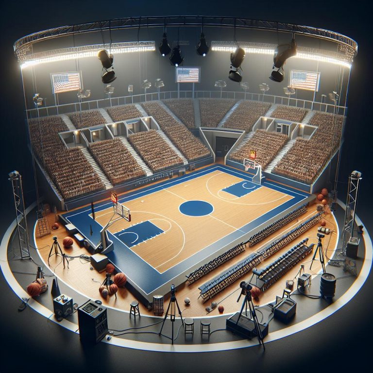 Basketball Court Set-Up