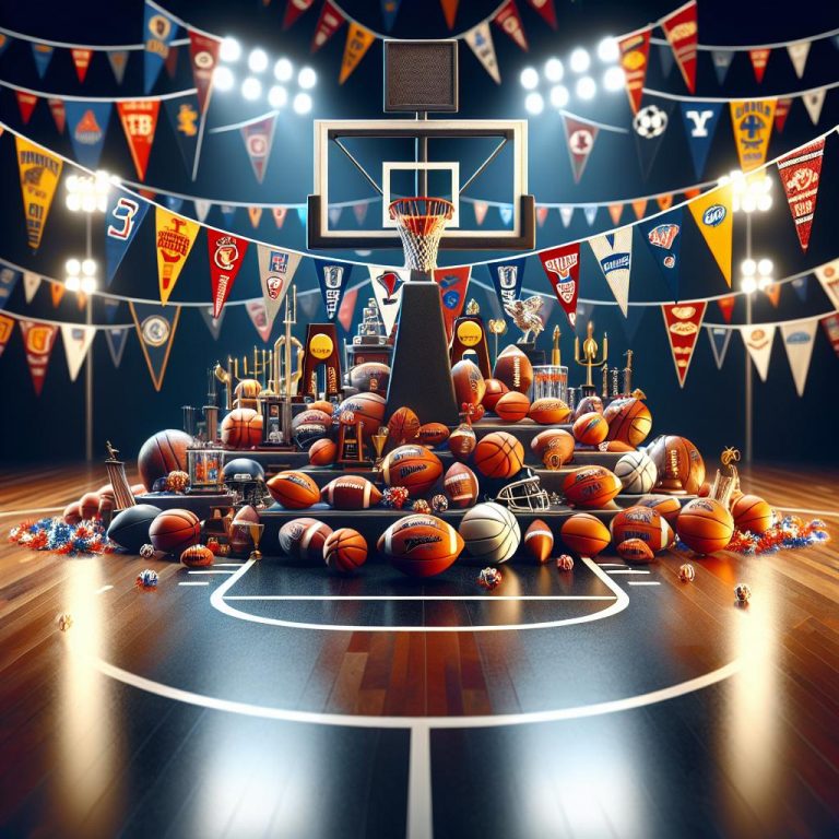 Basketball Court Decorations