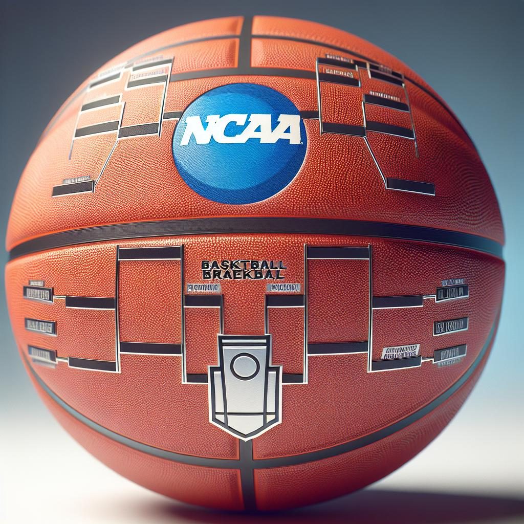 Basketball Bracket Close-up