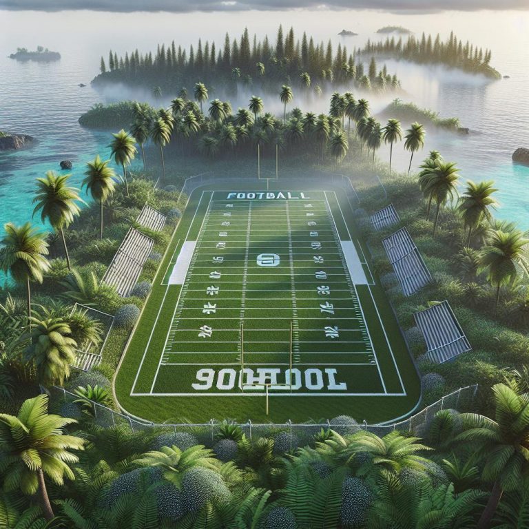 Island Football Landscape