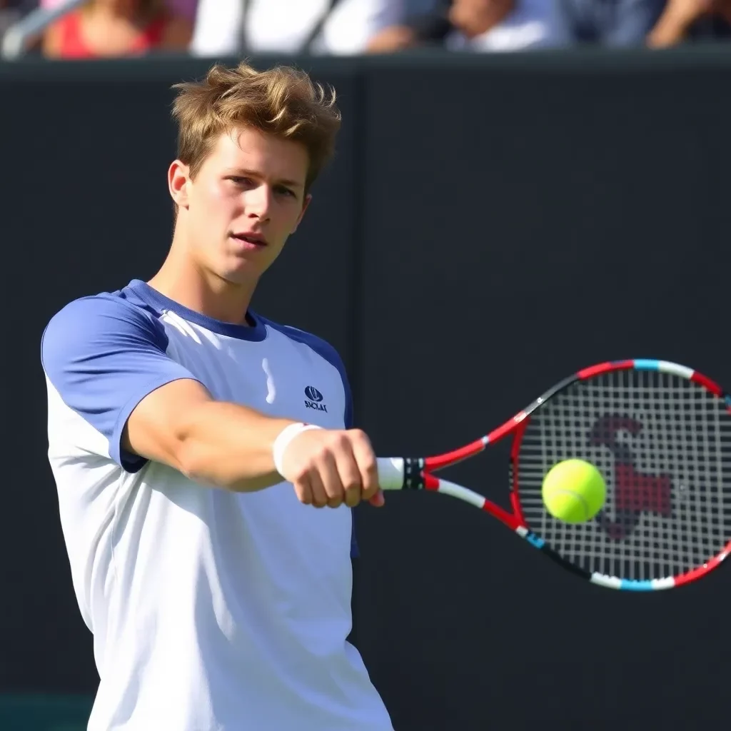 Braden Dohrmann Shines as NCAA Men's Tennis Season Heats Up in Columbus, Ohio