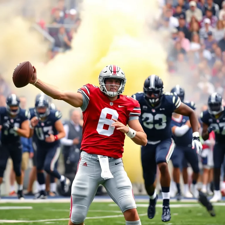 Ohio State Upsets Penn State in Thrilling Week 10 College Football Showdown