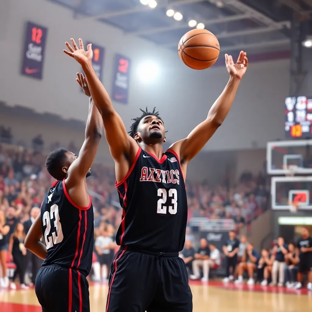 San Diego Aztecs Basketball Team Kicks Off Season with Home Win