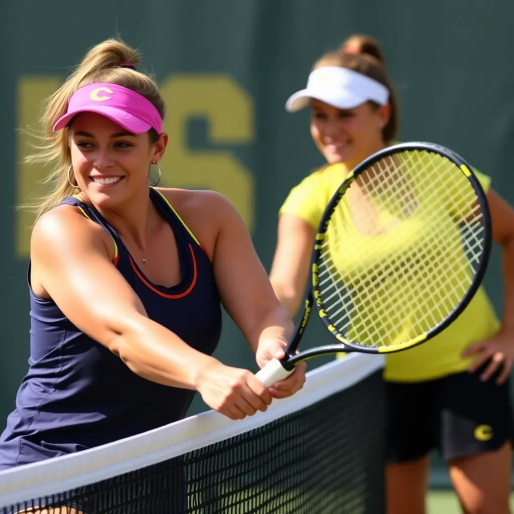 Golden Bears Show Resilience in Challenging Women's Tennis Match