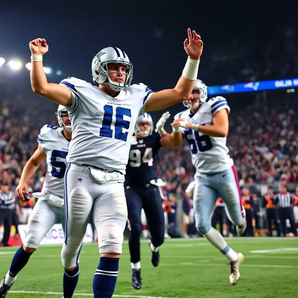 Dallas Cowboys Triumph Over New England Patriots in Thrilling 27-20 Victory