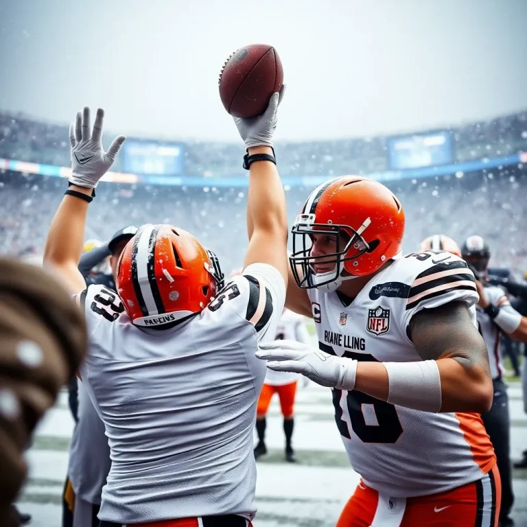 Browns Triumph Over Steelers in Snowy Showdown as NFL Weekend Delivers Thrilling Moments