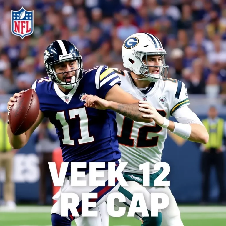 NFL Week 12 Recap: Surprising Upsets and Stellar Performances