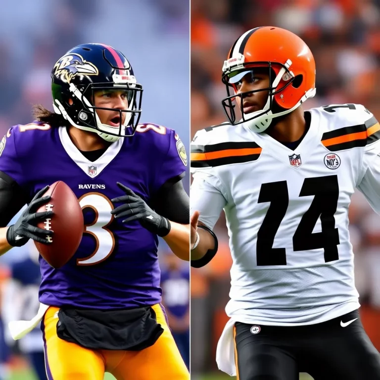 Ravens' Offense Shines, Titans' Henry Dominates, and Browns Upset Steelers in Thrilling Week 12 NFL Action