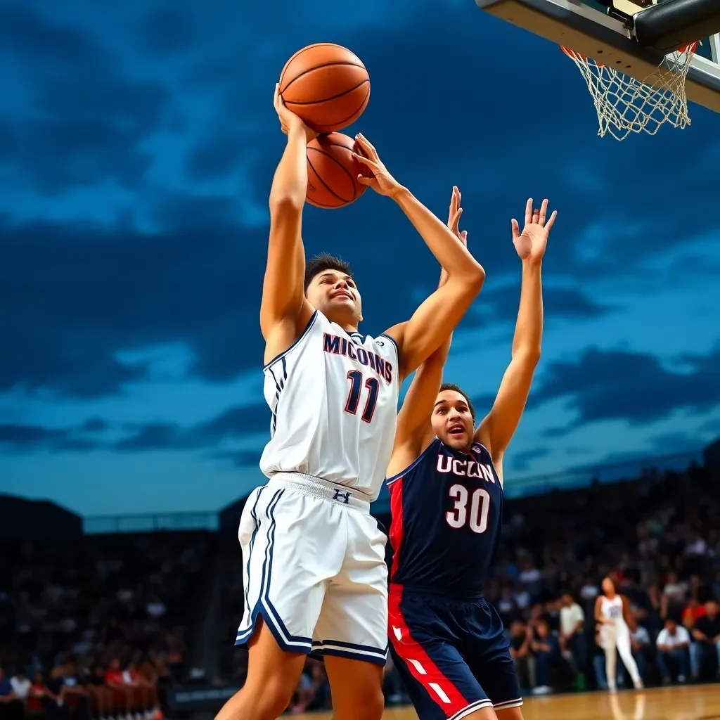 Exciting Action in College Basketball: Memphis Upsets UConn in Maui