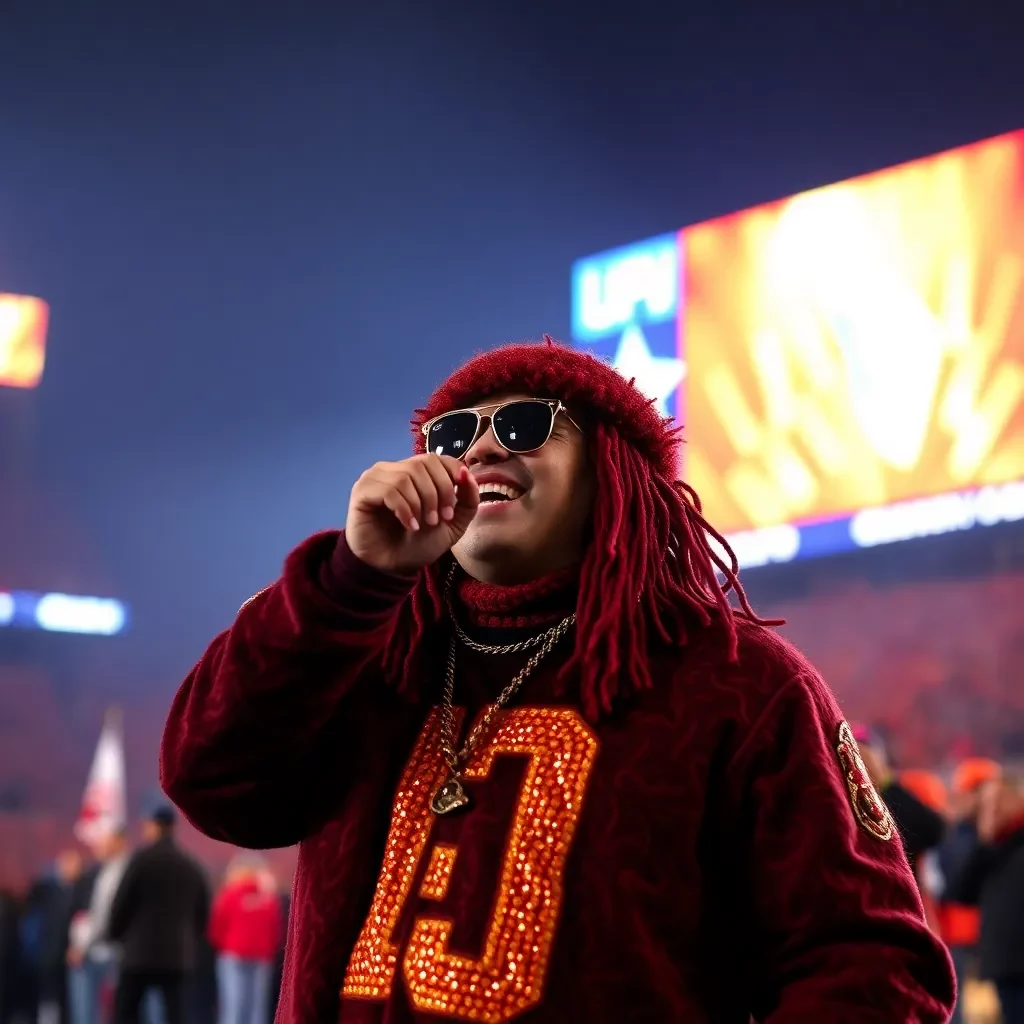 Shaboozey Shines at NFL Halftime Show in Detroit During Thanksgiving Game