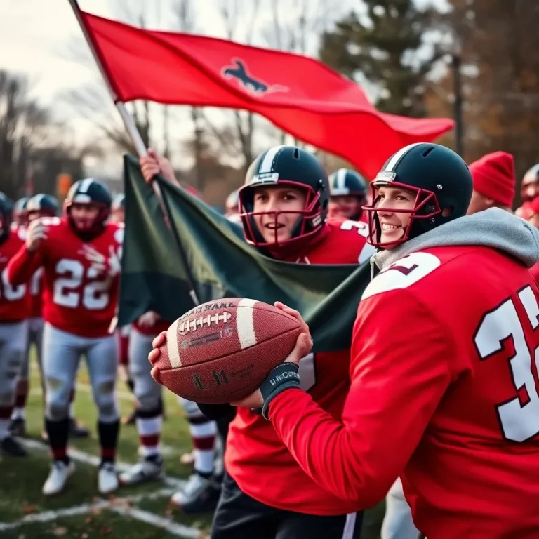 Lincoln Mustangs Clinch Historic Flag Football Championship on Thanksgiving Day