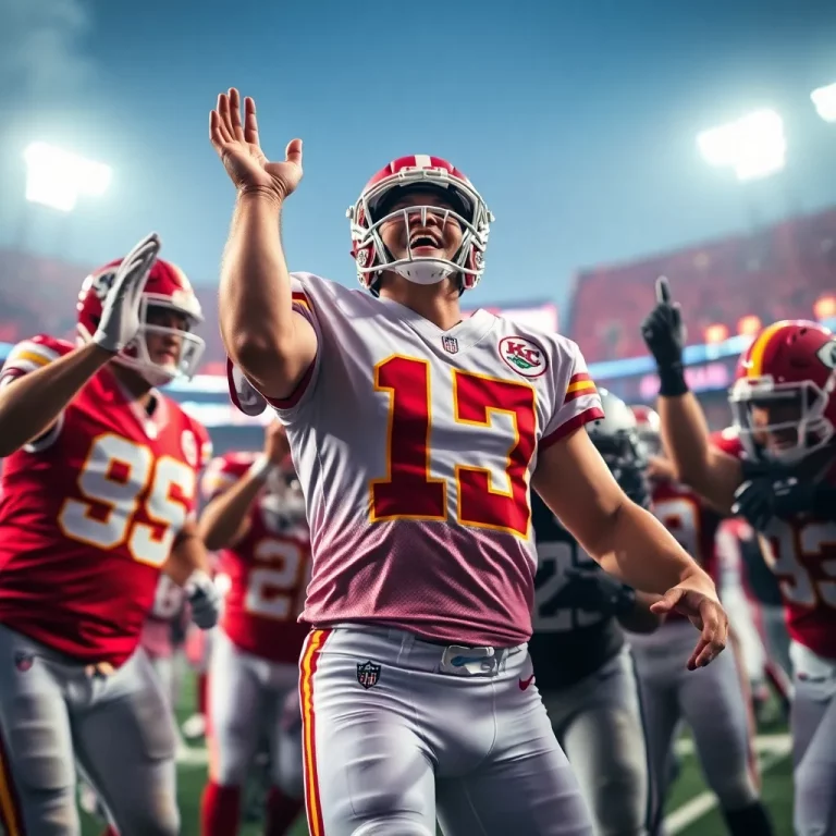 Kansas City Chiefs Clinch Playoff Spot with Dramatic Victory Over Raiders