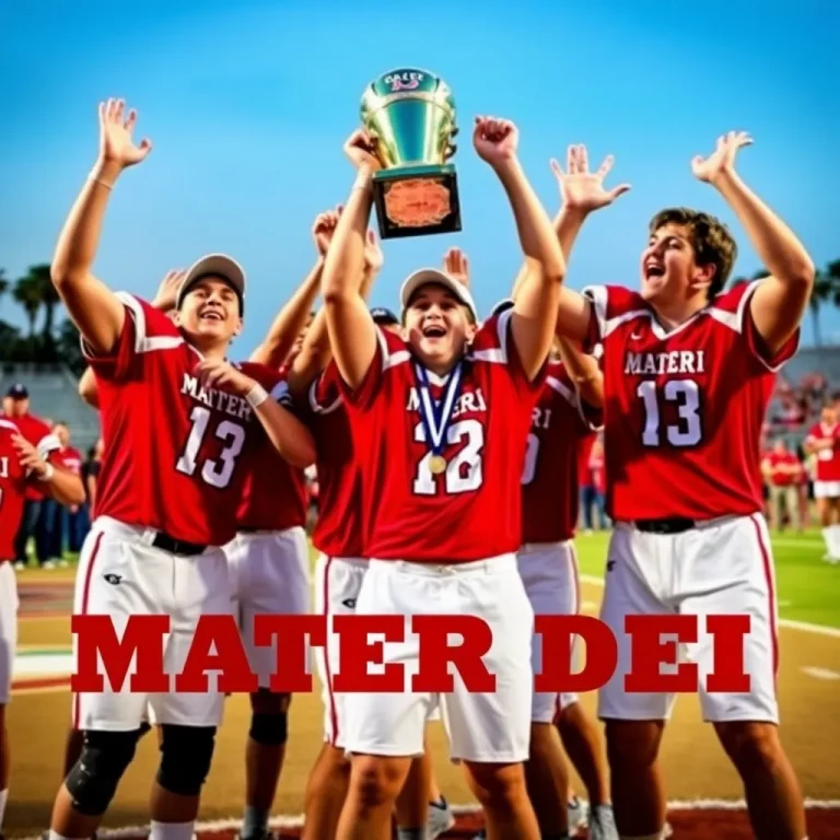 Mater Dei Triumphs Over St. John Bosco in Thrilling 2024 CIF Division 1 Southern Section Championship