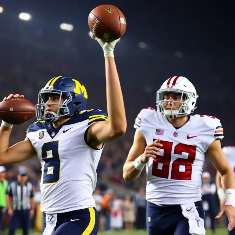 Rivalry Week Shocks: Michigan Stuns Ohio State and Syracuse Upsets Miami as Notre Dame Prepares for 2024 Playoff Push