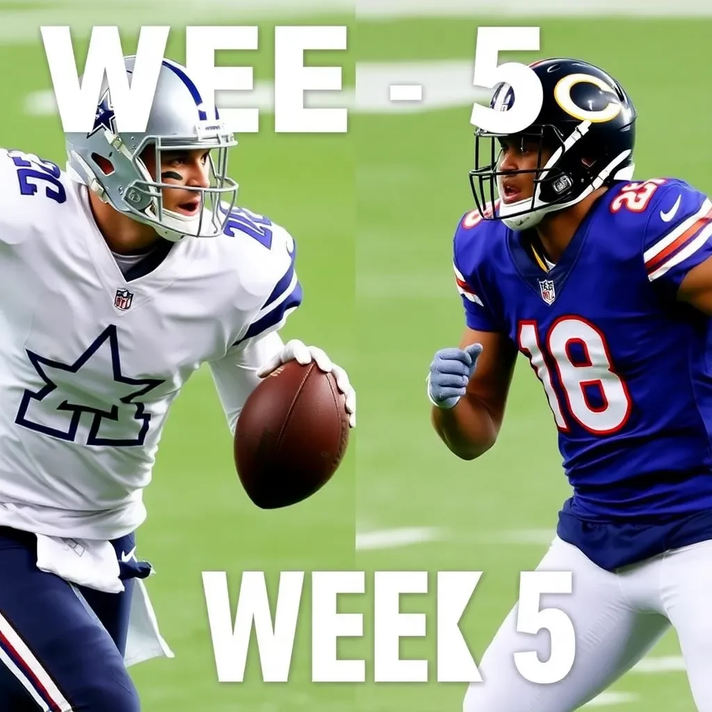 NFL Week 5 Recap: Giants Fall to Cowboys, Bears Pull Off Stunning Upset Against Vikings