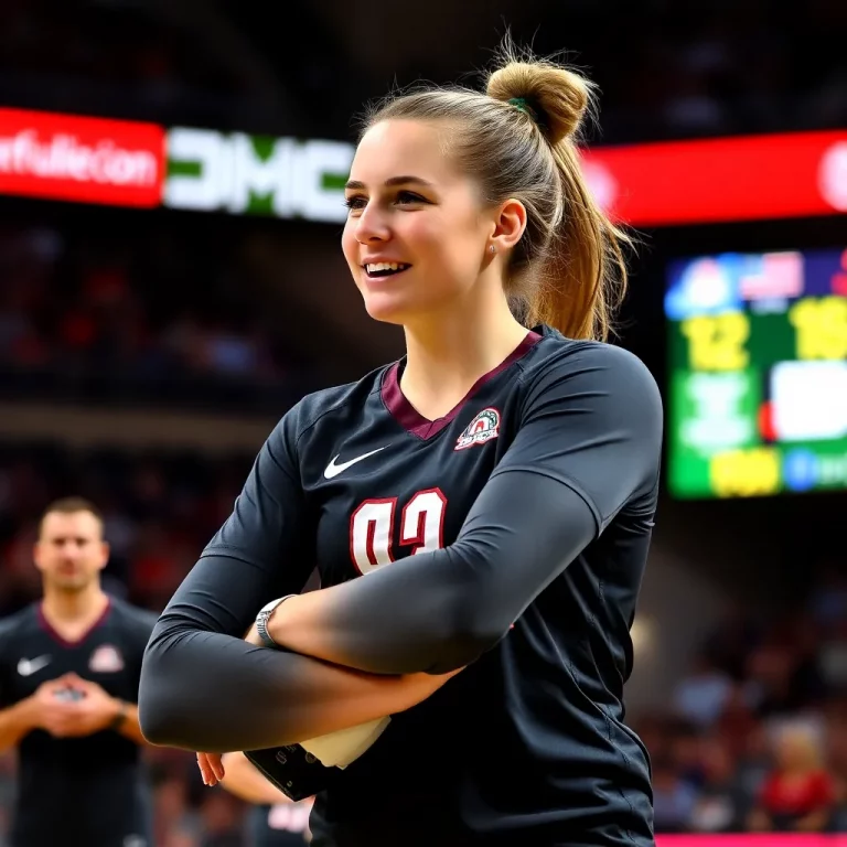 NCAA Volleyball Championship Heats Up: Ellie Culver Shines as Teams Gear Up for Final Showdown in St. Louis