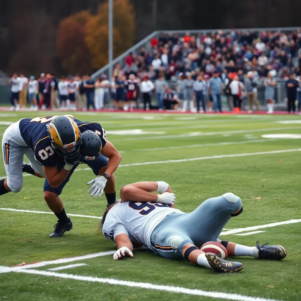 Tragedy Strikes at Thanksgiving Football Game as Sharon High School Player Suffers Traumatic Brain Injury