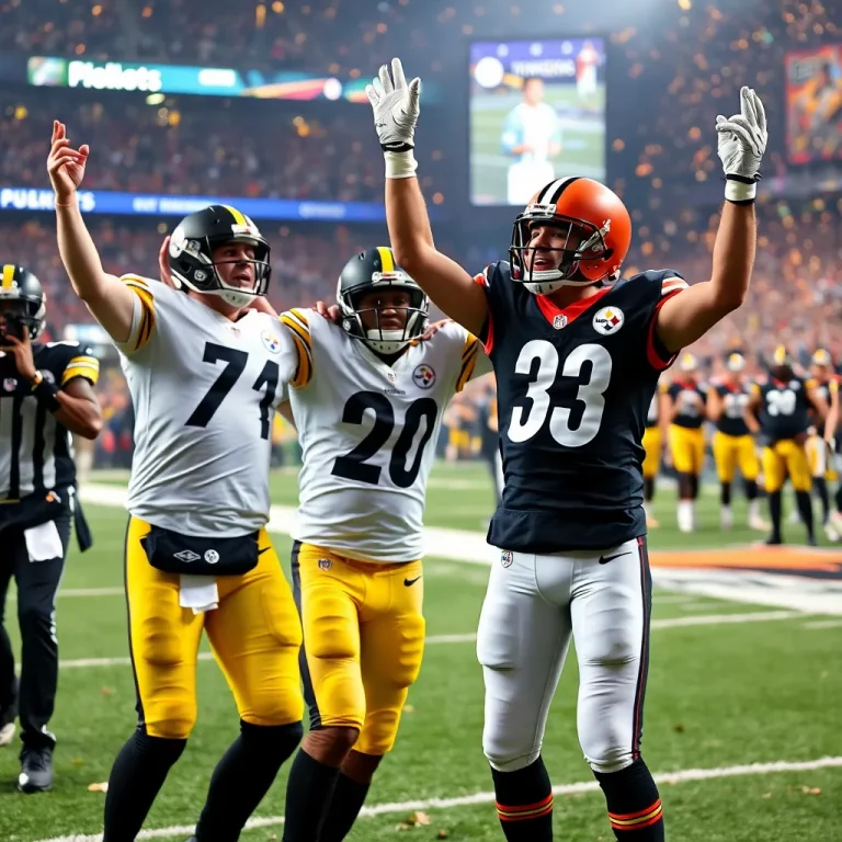 NFL Week 14: Steelers Celebrate Victory While Browns Struggle in Mounting Disappointment