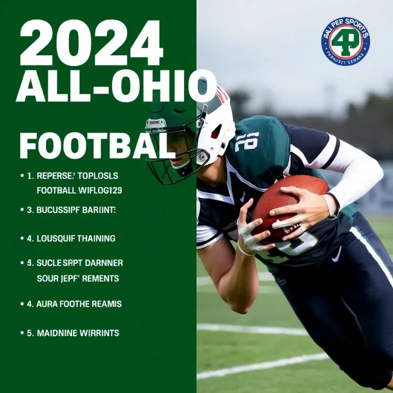 Ohio Prep Sports Media Announces 2024 All-Ohio High School Football Teams, Honoring Top Talents