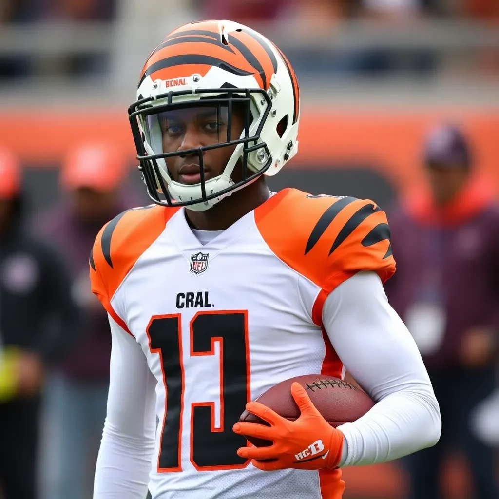 Cincinnati Bengals Wide Receiver Tee Higgins Parts Ways with Agent as Contract Talks Heat Up