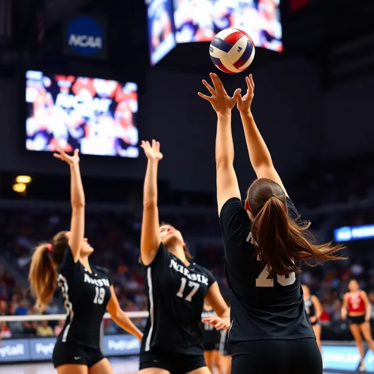 NCAA Volleyball Tournament Heats Up in Louisville: 16 Teams Battle for Glory