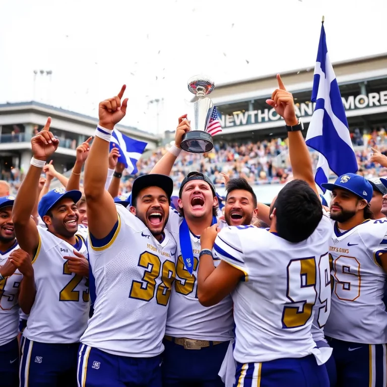 New Orleans Celebrates St. Thomas More's Championship Victory