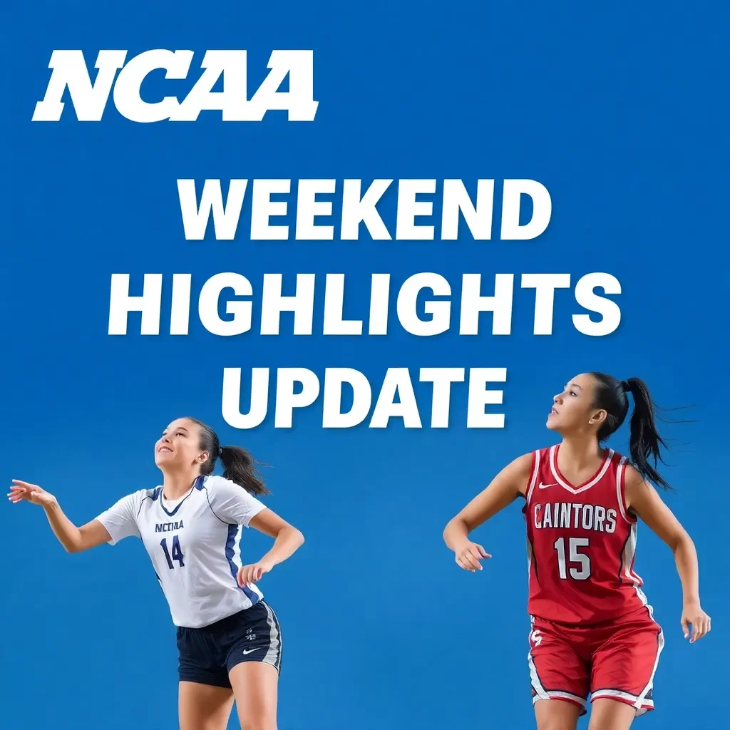 NCAA Sports Update: Weekend Highlights of Volleyball, Soccer, and Basketball Excitement