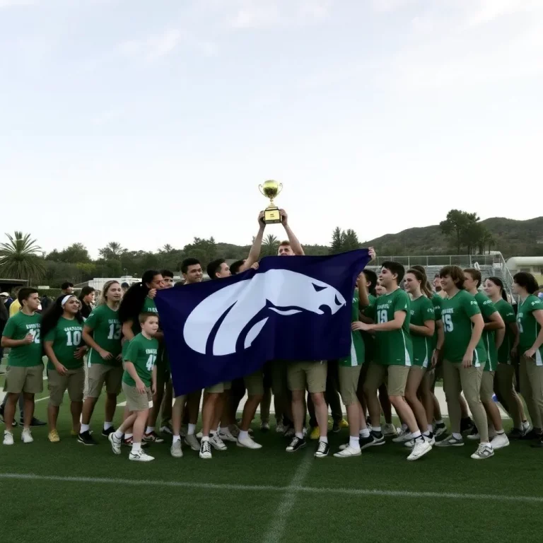 Pleasanton Unites to Celebrate Amador Valley Dons' Historic State Championship Game