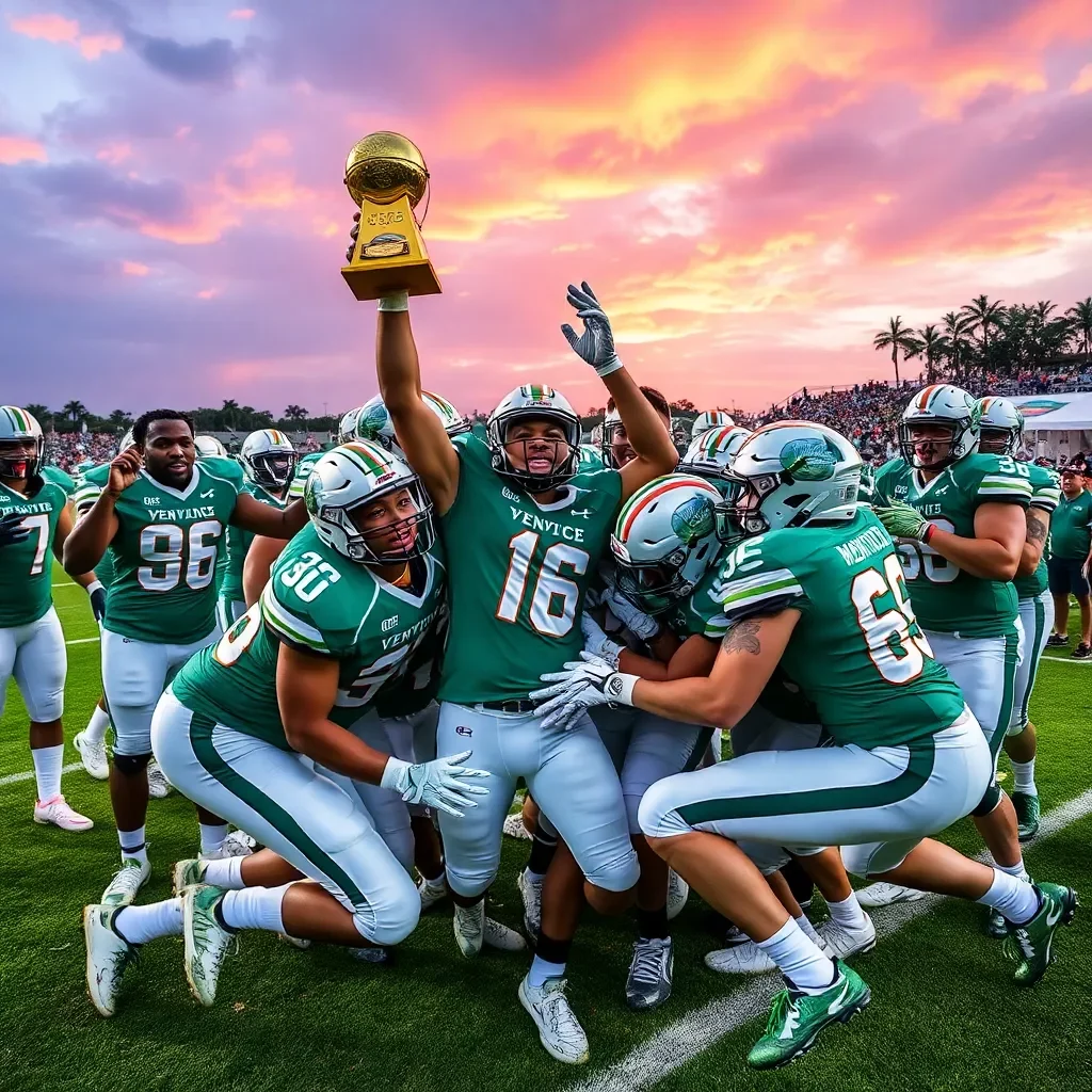 Miami High School Football State Championship: Venice Secures Fourth Title with Dominant Win Over Lake Mary