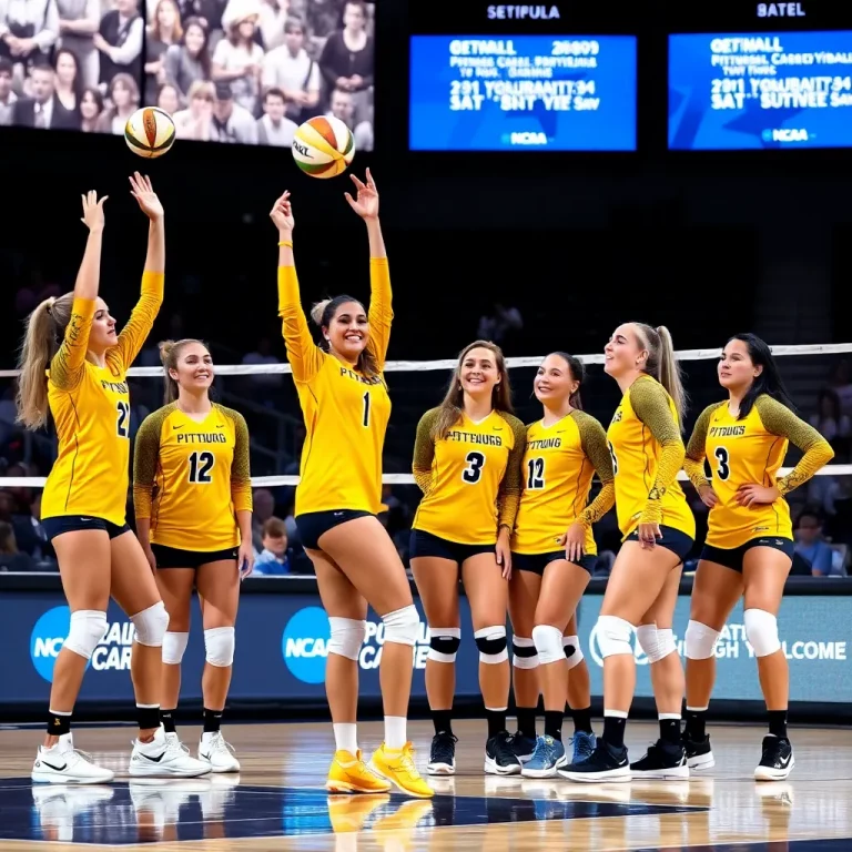 Pittsburgh Women's Volleyball Team Set for NCAA Semifinals