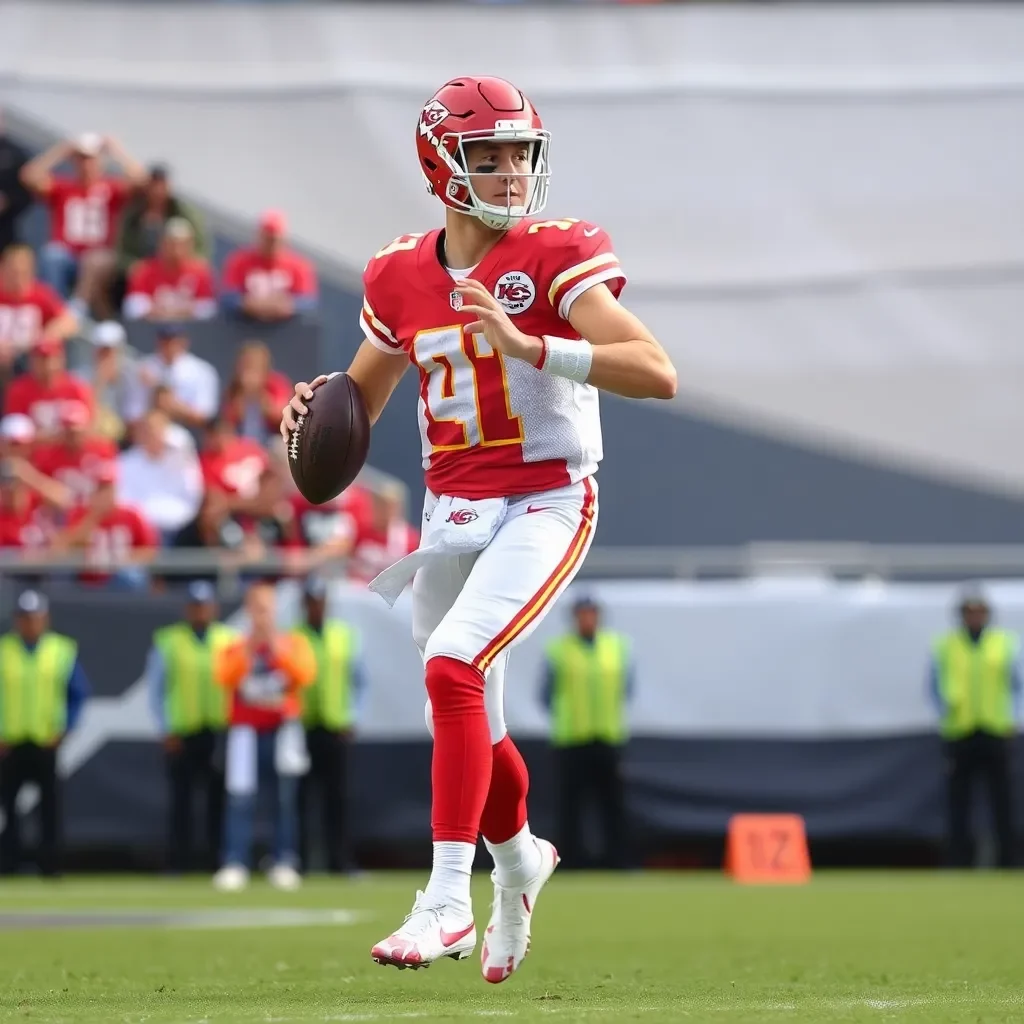 Patrick Mahomes Suffers Mild Ankle Sprain, Chiefs Brace for Next Game Without Star QB