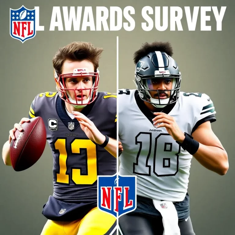 NFL Awards Survey Highlights Josh Allen and Saquon Barkley as Frontrunners for MVP and Offensive Player of the Year