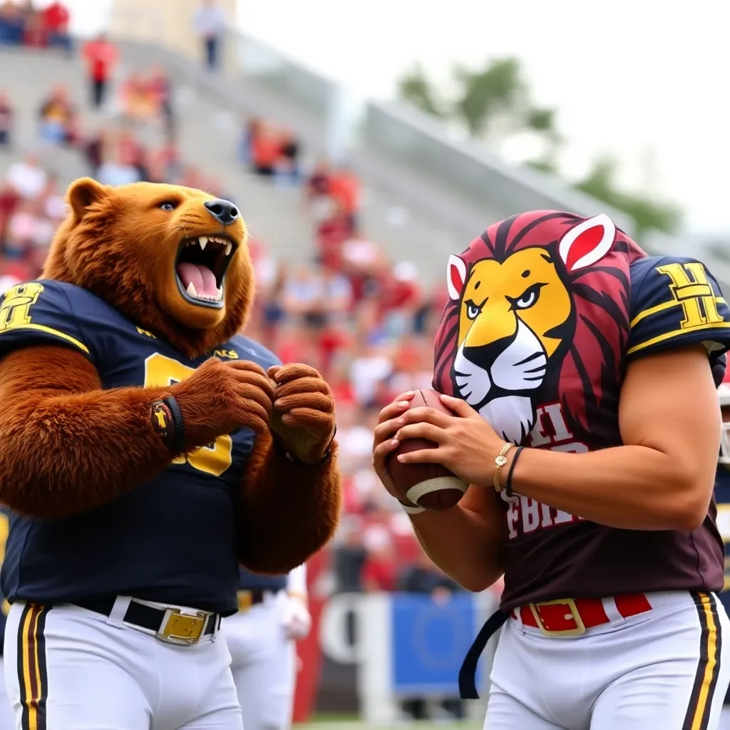 Golden Bears vs. Lions: A Showdown for the UIL 5A Division II Championship in Arlington