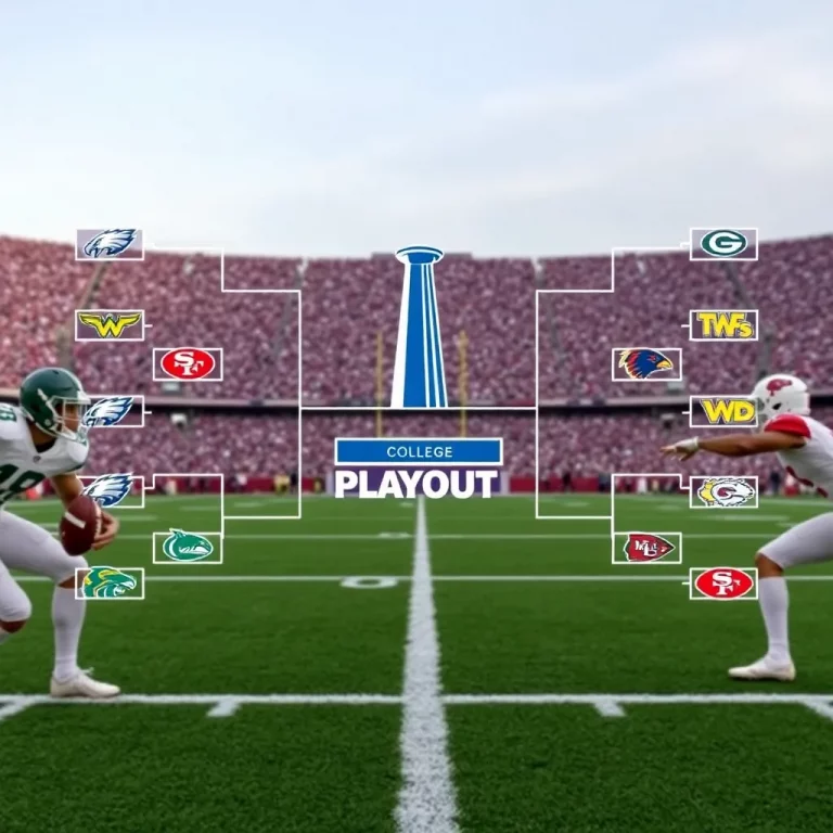 College Football Playoff Bracket Announced: 12 Teams Ready to Battle for the Championship