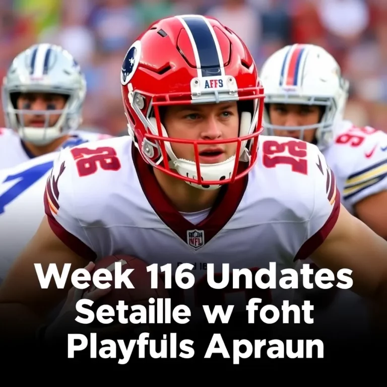 NFL Week 16 Injury Updates: Teams Scramble as Playoffs Approach