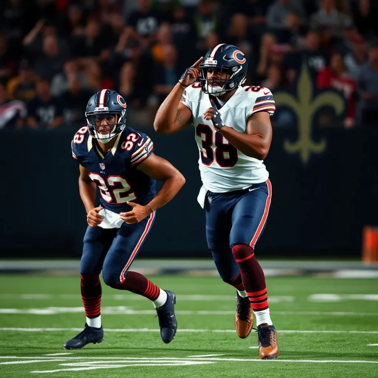 Bears Aim to Turn Season Around Against Confident Saints in Crucial Showdown This Sunday