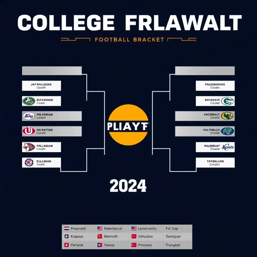 College Football Playoff Bracket Unveiled: A New Era with 12 Teams Set to Clash in 2024 Postseason