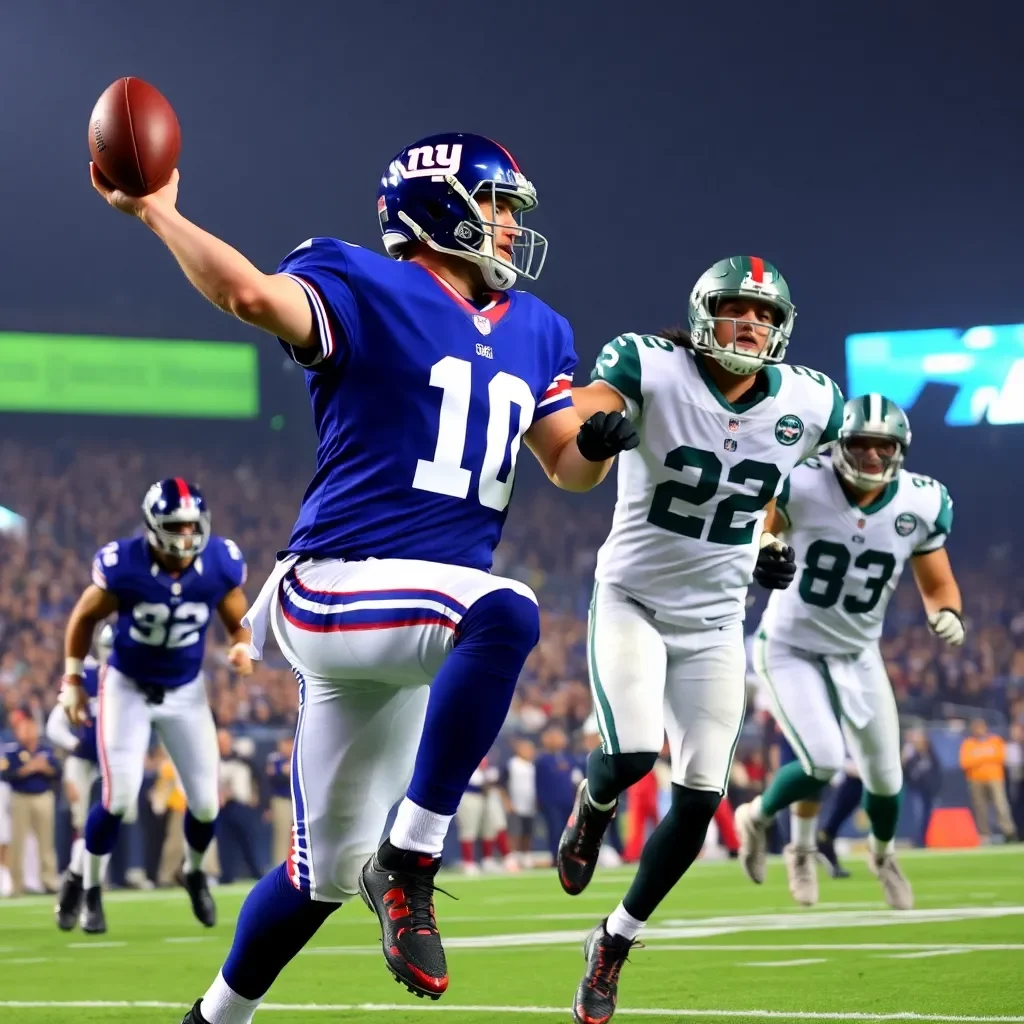 Giants Edge Out Jets in Thrilling Battle of the Big Apple