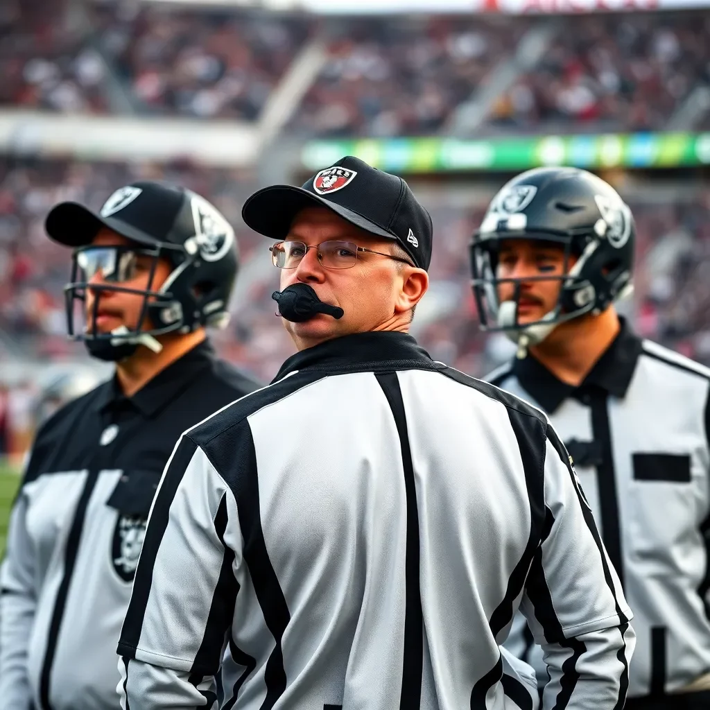 Las Vegas Raiders to Honor High School Football Officials at Sunday Game Against Chargers