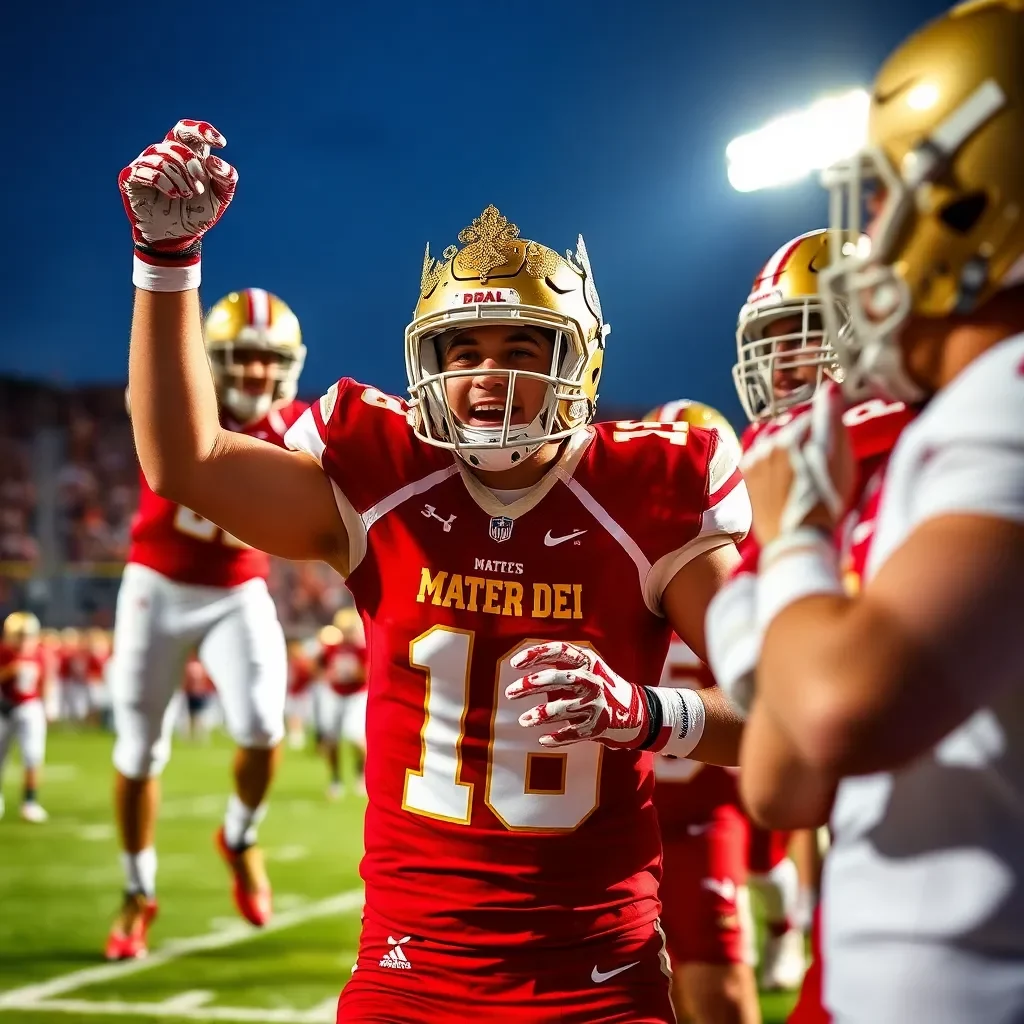 Mater Dei Monarchs Crowned National Champions in High School Football Rankings