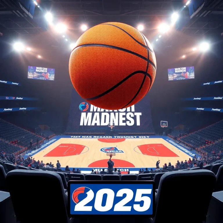 NCAA March Madness Tournament Set for 2025